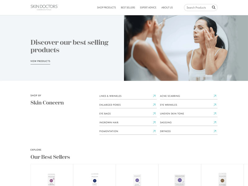 Skin Doctors Website